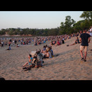 Am Mindel Beach von Darwin trifft man sich zum Sonnenuntergang